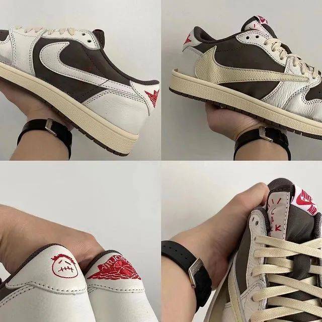 Low 取消发售了吗？Travis Scott x AJ1"新倒勾"联名实物又被泄露！