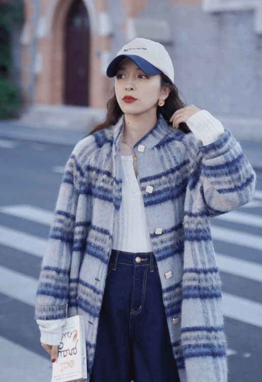 元素 今年大火的“格纹外套”,比羽绒服还耐穿保暖,洒脱时髦又有气场
