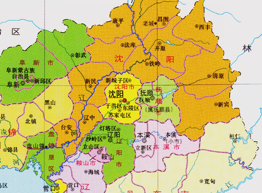 例如河南江北行省,湖廣行省,遼陽行省等等當時,遼寧各地就隸屬於遼陽