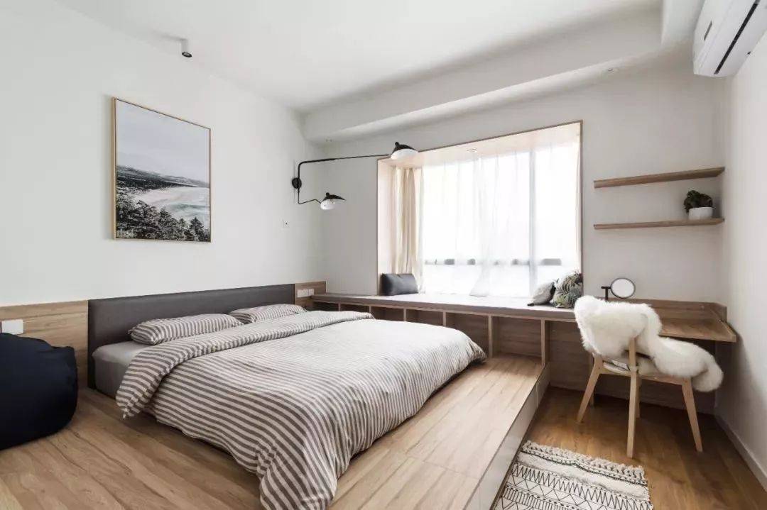 卧室别再放床了 地面抬高公分 还能多排储物柜 比榻榻米还牛 地台