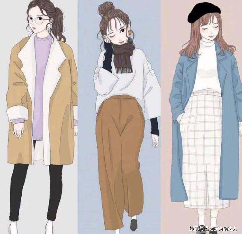 服装 翻领大衣冬季必需品,时尚又有气场