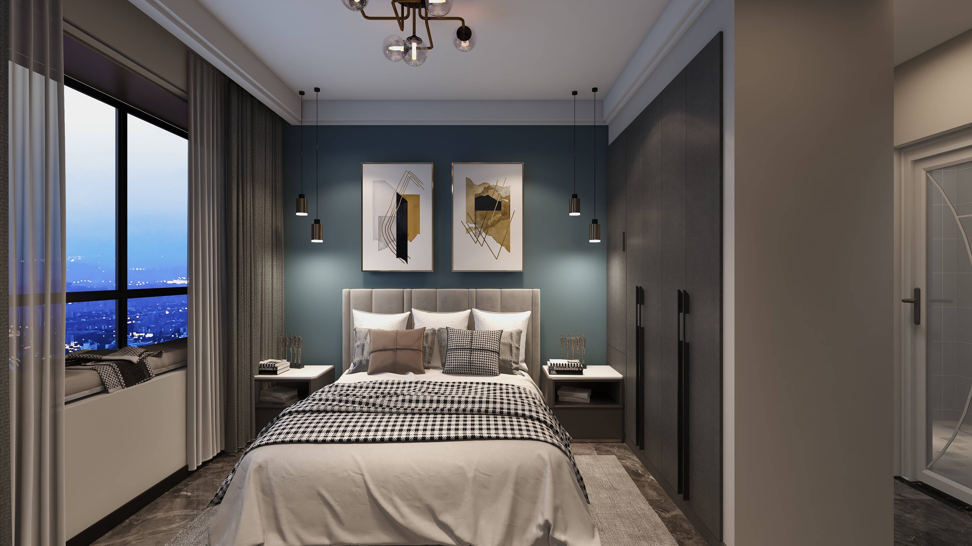 德州中正天和园120㎡现代轻奢风——高级暖灰,温柔又治愈