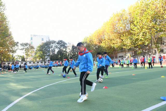 教育|灿烂笑容，多彩课后，蓝田北小校园里“双减”百日孩子的快乐生活