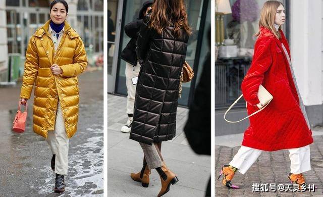 腰带 别再跟风加拿大鹅了，今冬流行的还有绗缝棉衣，4个技巧远离土气