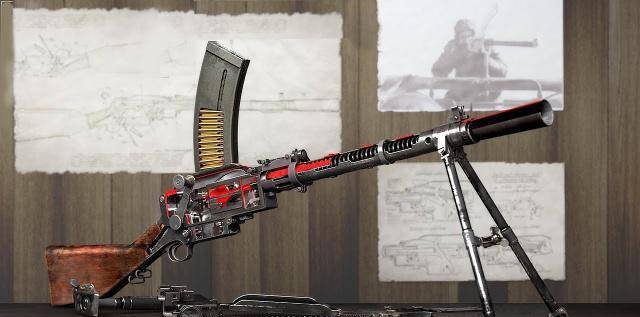 丹麦麦德森机枪
