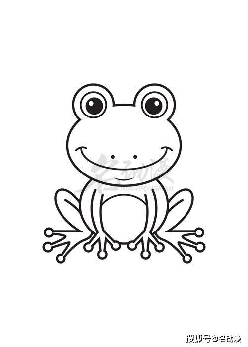 怎么绘画动漫青蛙_画法