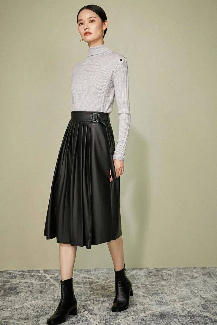 属性 你穿对“高领衫”的样子，真高级！