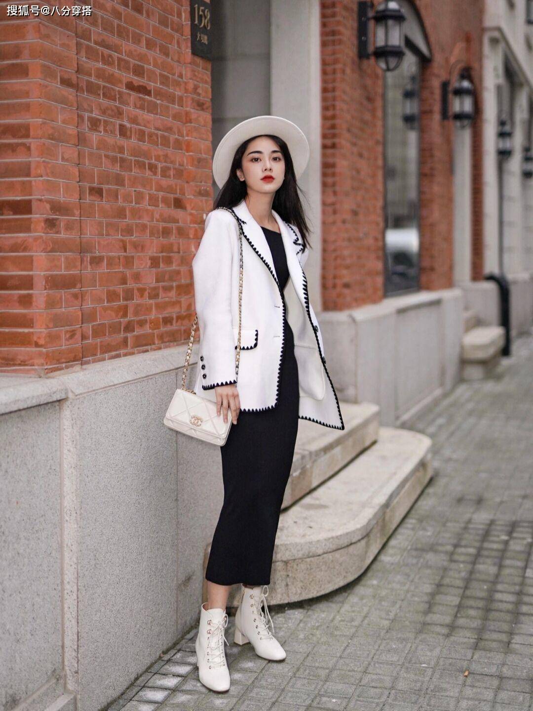 整体 谁说职场穿搭只能严肃？看看这些“毛呢西装”，知性简约又洋气