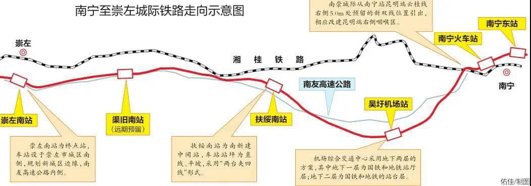 原创十四五末广西高铁通车里程要新增1208公里,这些高铁要建成通车