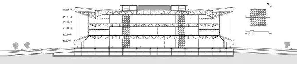 屋顶大型公共建筑设计：西安丝路国际展览中心案例