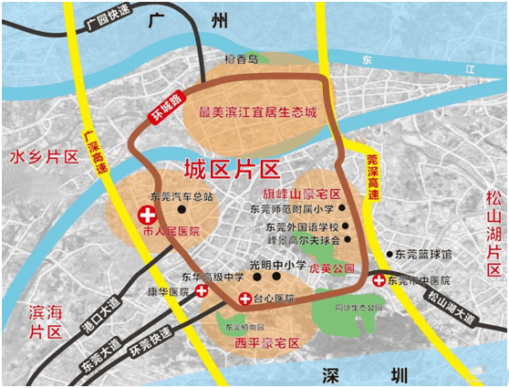 东莞万江区地图全图图片