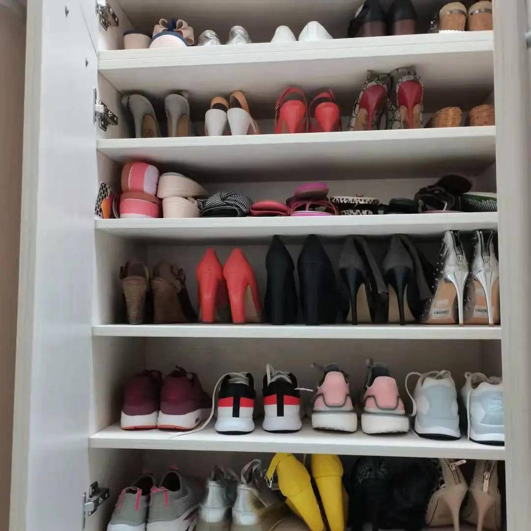 让强迫症都满意的鞋柜整理