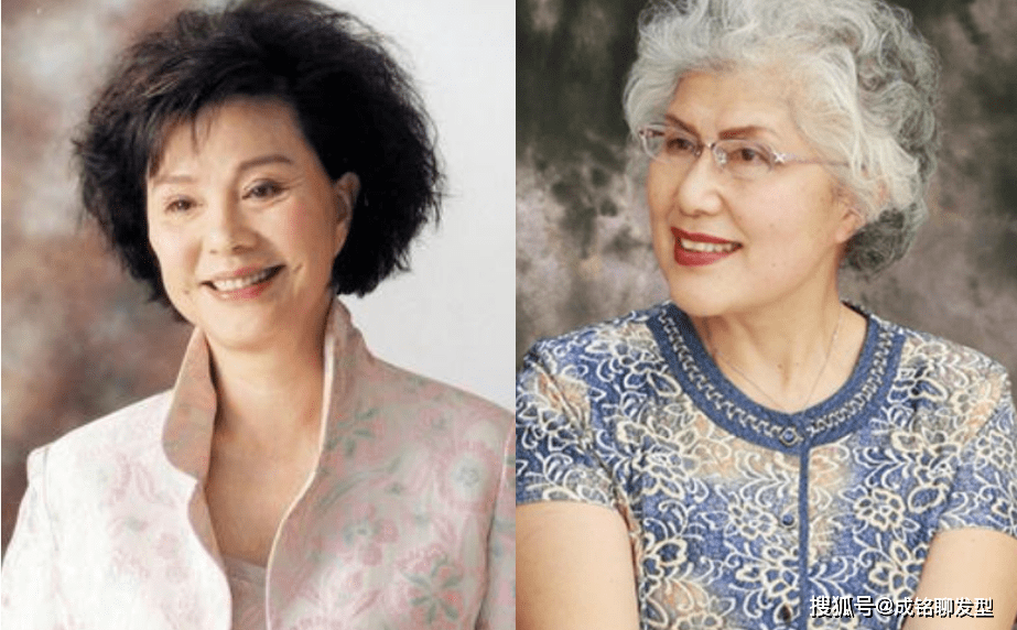 卷发为什么有些老年人喜欢染红发烫小卷？难道白发不香吗？你怎么看？