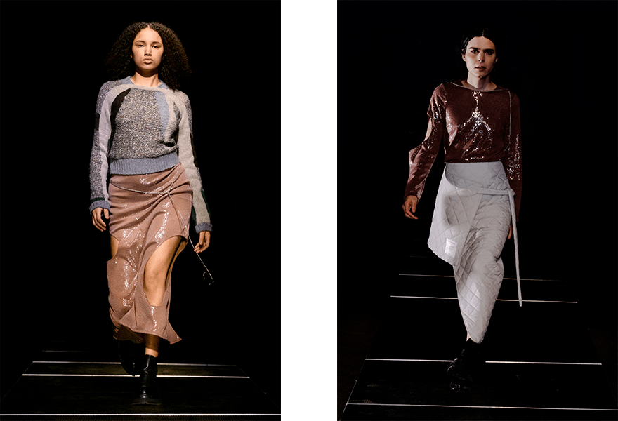 增加了 Eckhaus Latta 2021秋冬,有解构元素加入的时尚,舒适与乐观