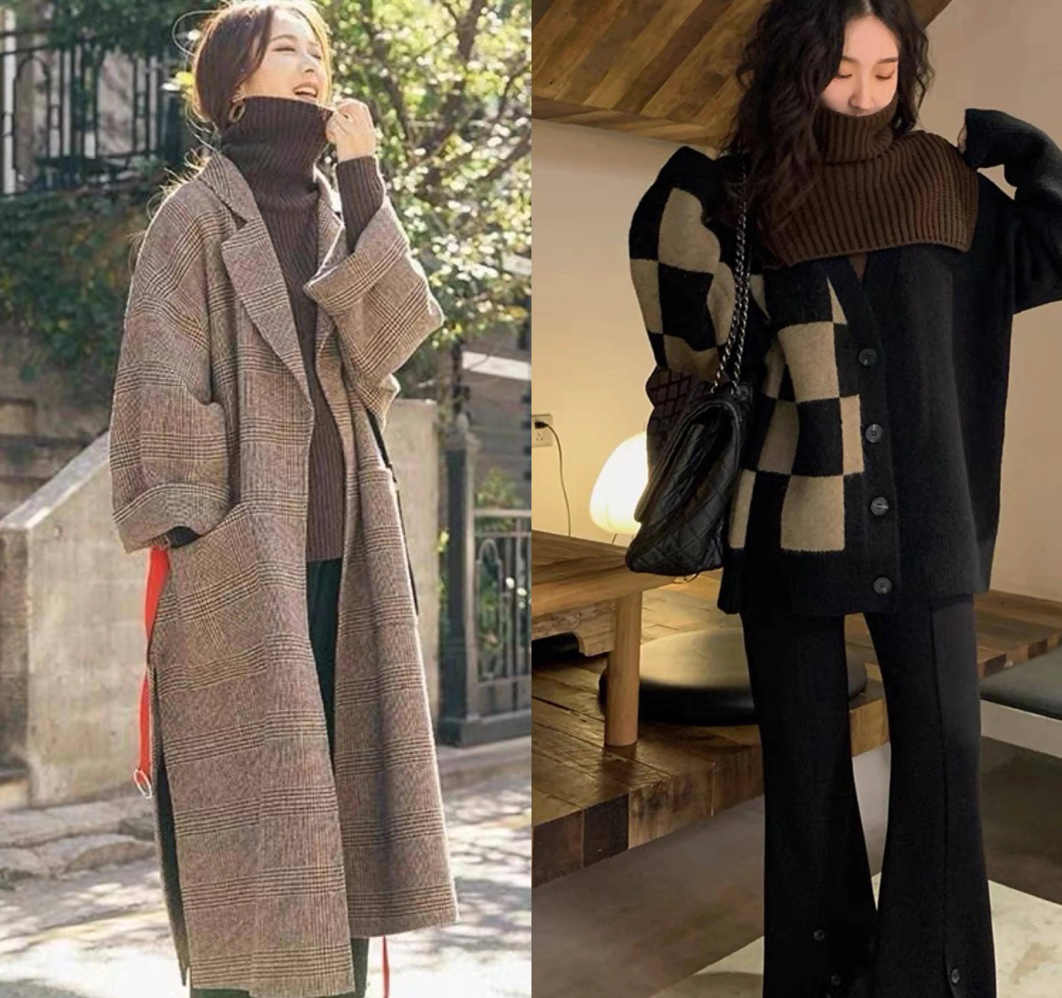 毛衣 解锁冬季新穿法:“不露脖子也不露腿”,够美、够保暖、够高级