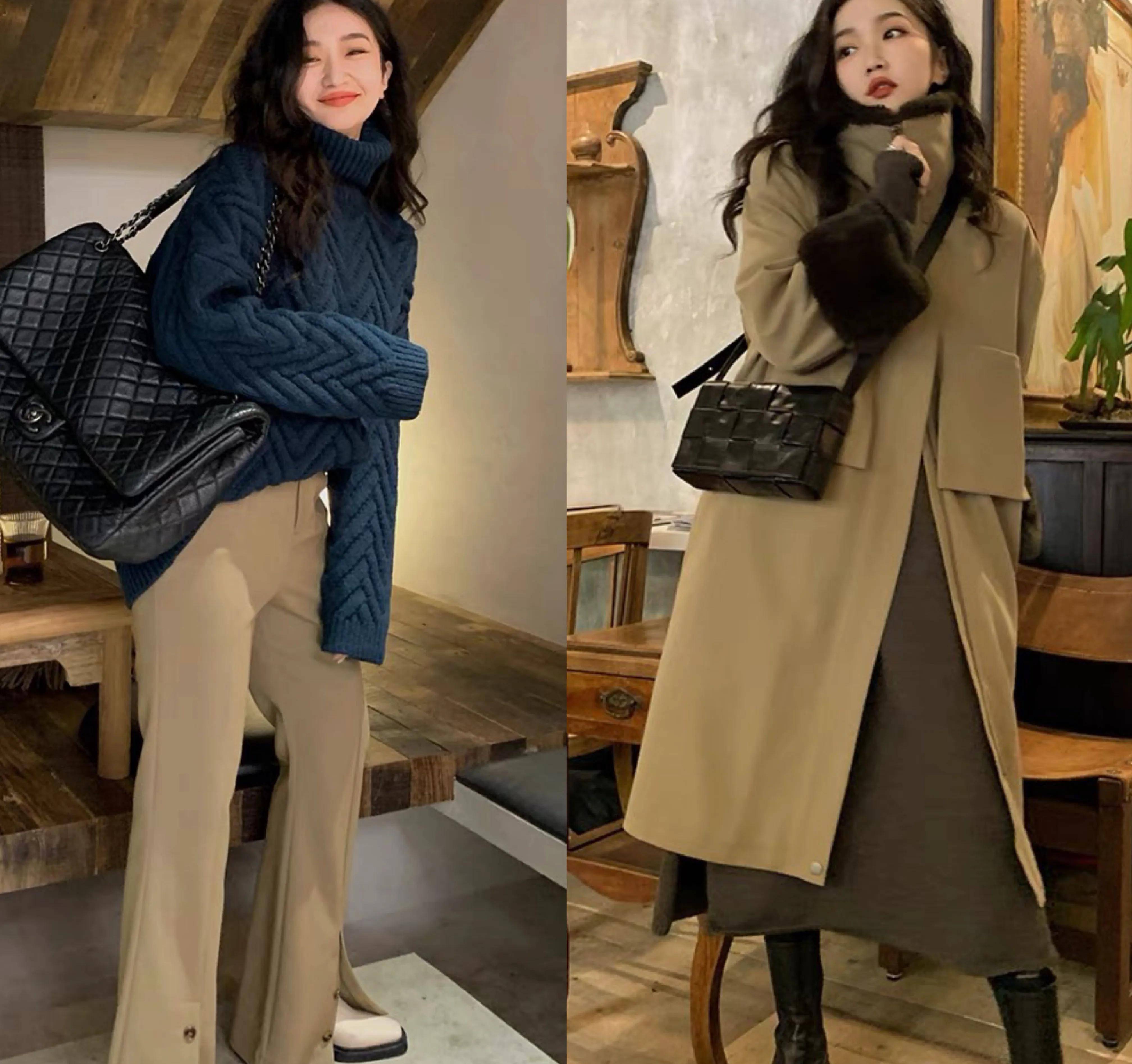 毛衣 解锁冬季新穿法:“不露脖子也不露腿”,够美、够保暖、够高级