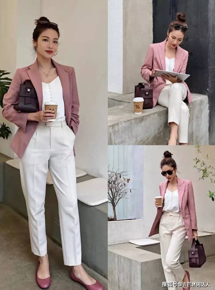 身材 梨形身材女生适合穿烟管裤？不用担心胯宽和腿粗，这样搭配美翻了