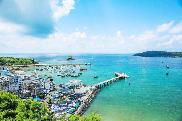 原创广西斜阳岛,岛屿上人口数量少风景美丽,度假散心好去处