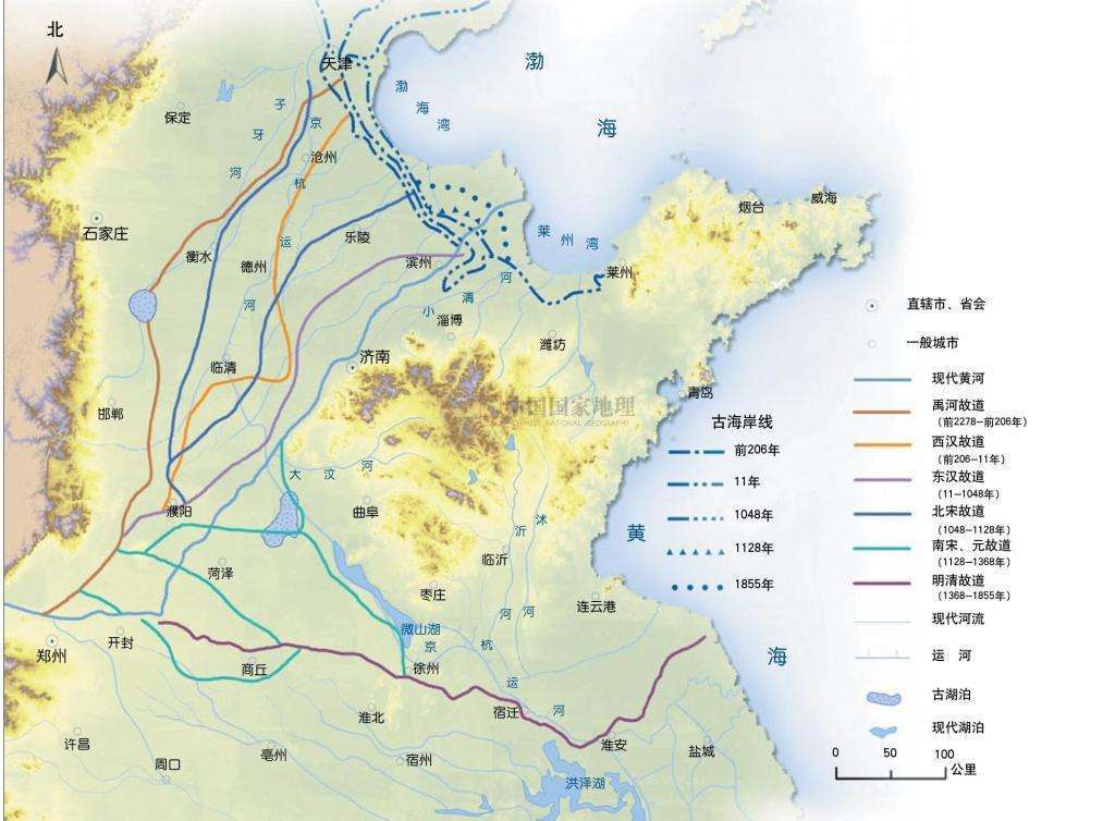 原创 为什么说淮河是“长江支流”?淮河的到底从那边入海?