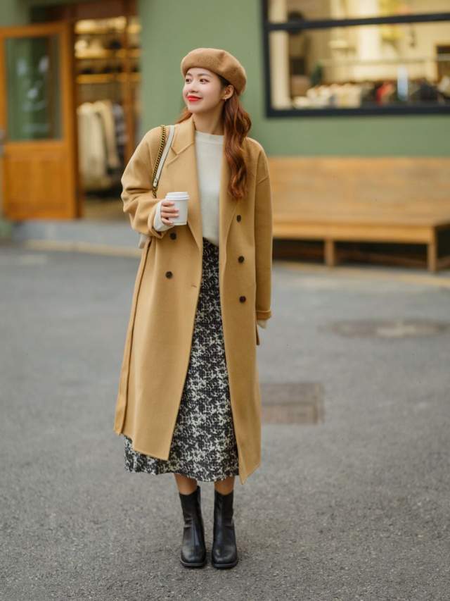 配饰 冬季最美的打开方式，“大衣+毛衣”才是王炸cp，保暖又洋气