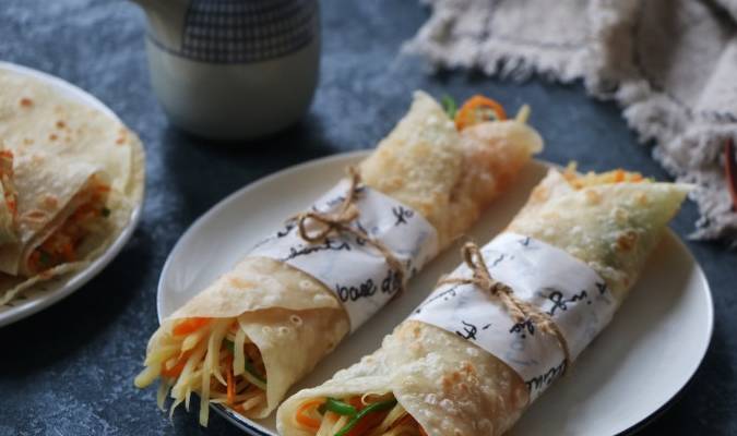 煎饼|2天不吃就馋，比包子简单方便，比煎饼营养丰富，2分钟学会