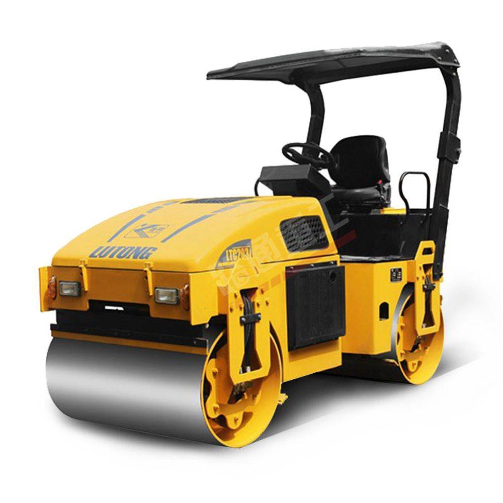 路面贴心"小熨斗",路通3吨小型压路机