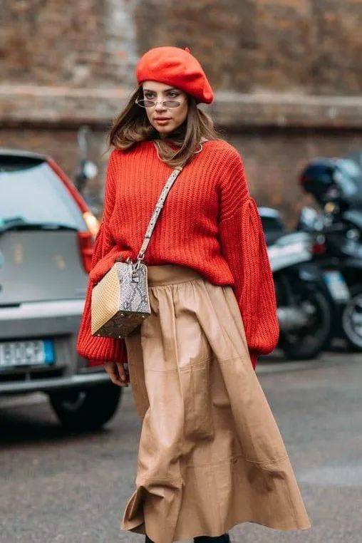 毛衣 比驼色更好穿,今年冬天“奶茶色”火了!