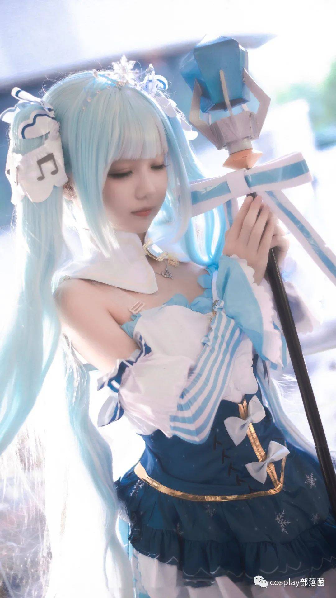 cos:雪初音cos正片@电波少女