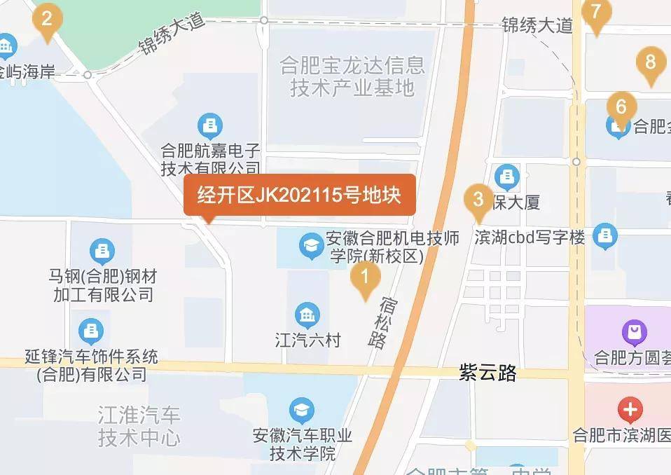 龍湖瑤海新地塊規劃出爐近日,合肥市規劃局發佈了龍湖瑤海yh202107號