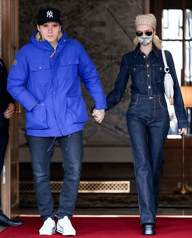 女友 小贝二儿子和女友闪耀派对！罗密欧太帅气，女友穿露腰装秀马甲线