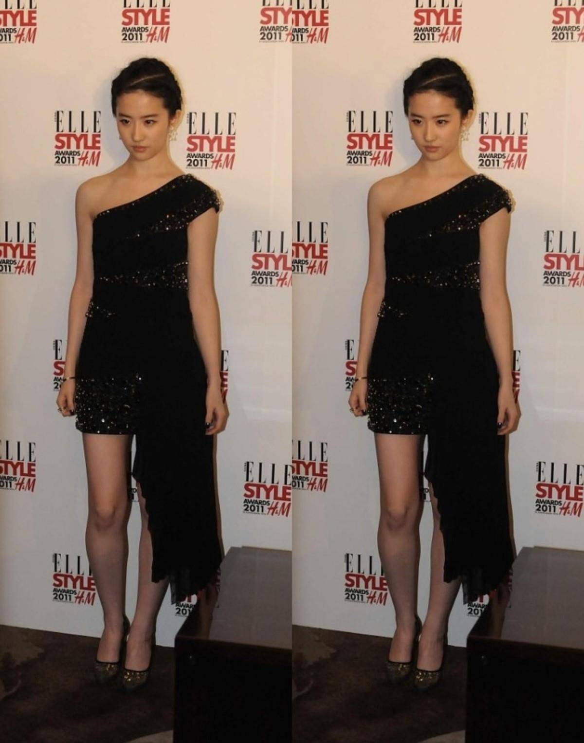 魅力 长裙和短裙的魅力各有不同,看唐嫣和刘亦菲的造型就知道了,很美