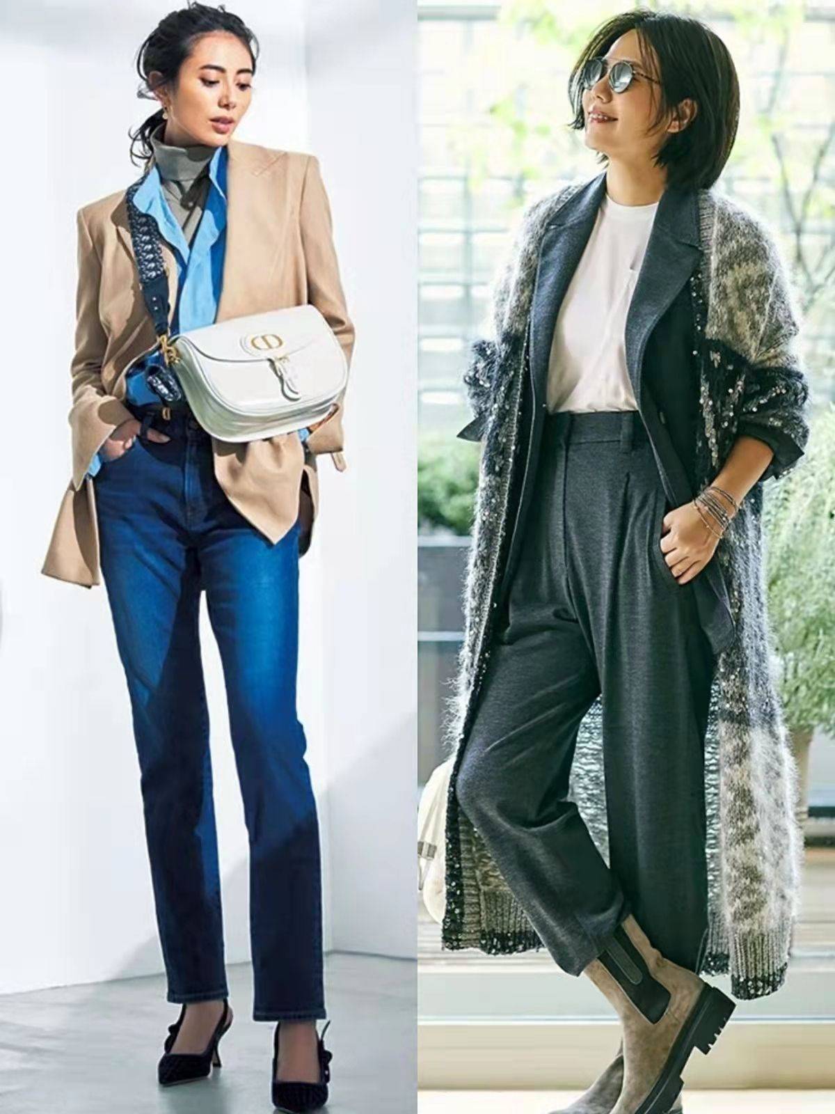 毛衣 普通人如何将毛衣穿出“惊艳感”？借鉴日杂这几个搭配套路，真美