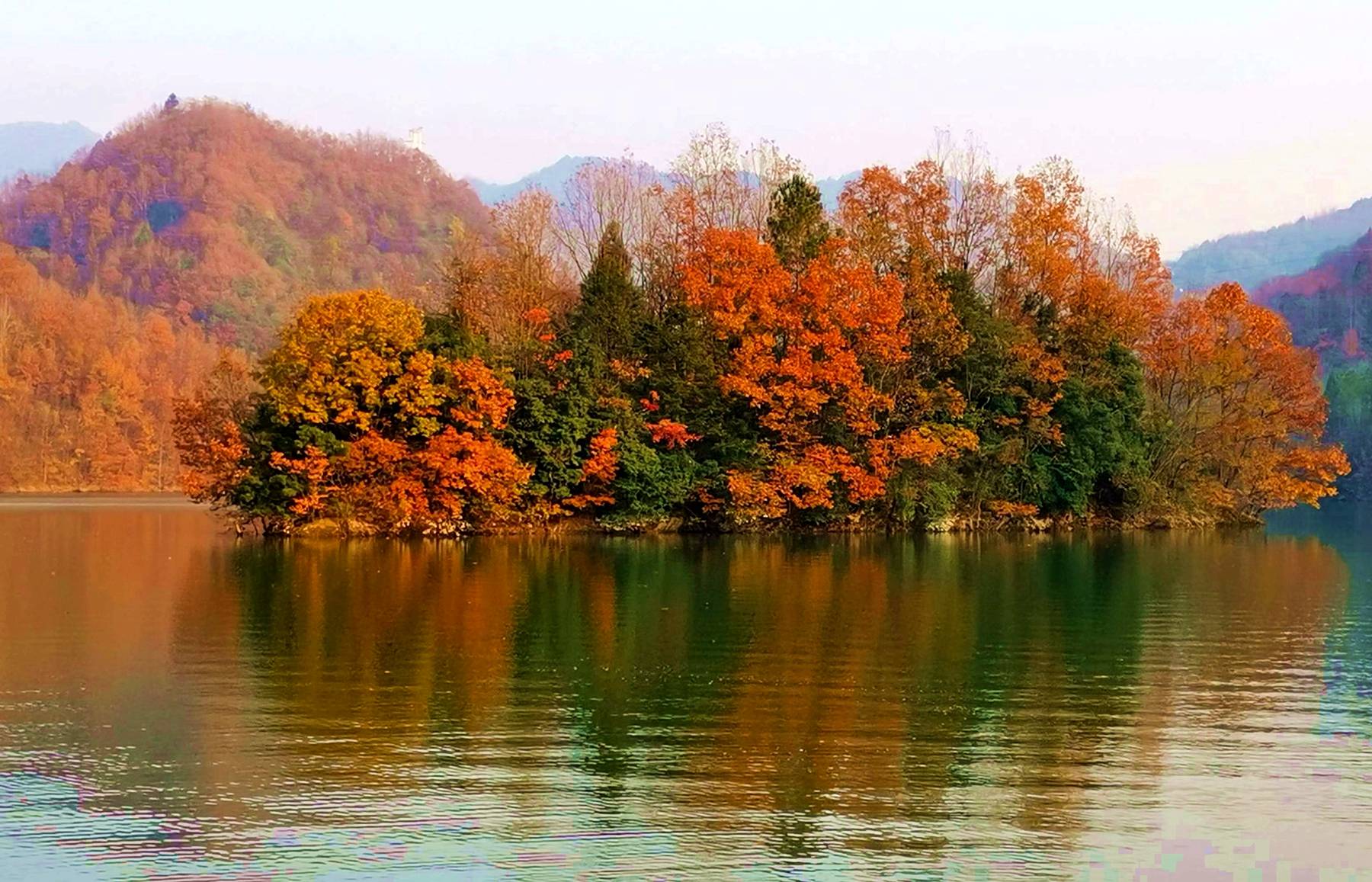 宁强白龙湖景区图片