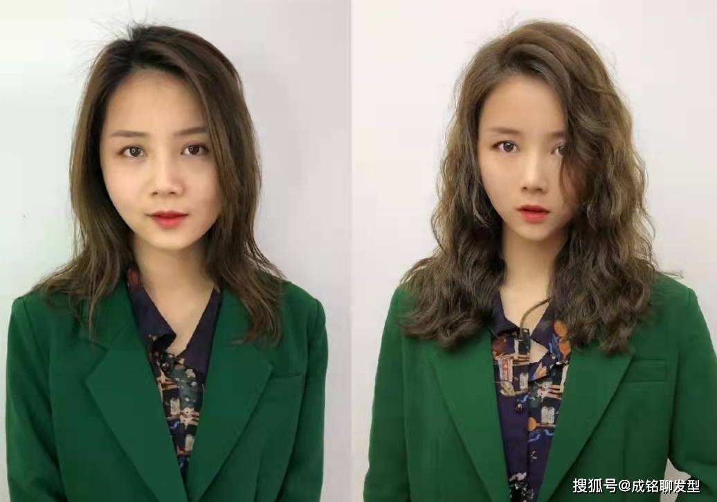 卷发烫不烫发，区别真的很大！看完这十组对比，你就知道烫发有多好看