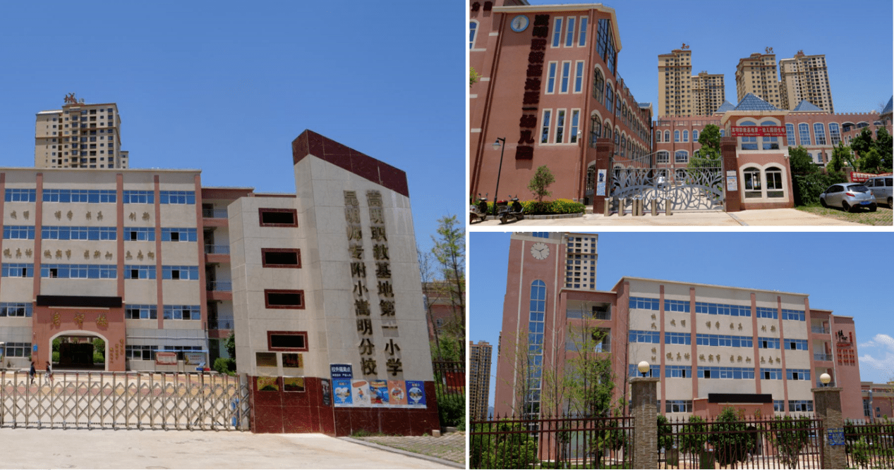 昆明市教工第二幼儿园,昆明师专附小实拍图商业有了,教育有了,其他