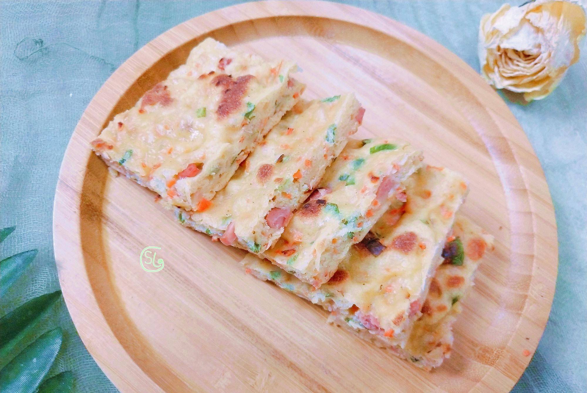 加入适量|早餐简单做法，筷子一搅，蓬松暄软，营养丰富超好吃