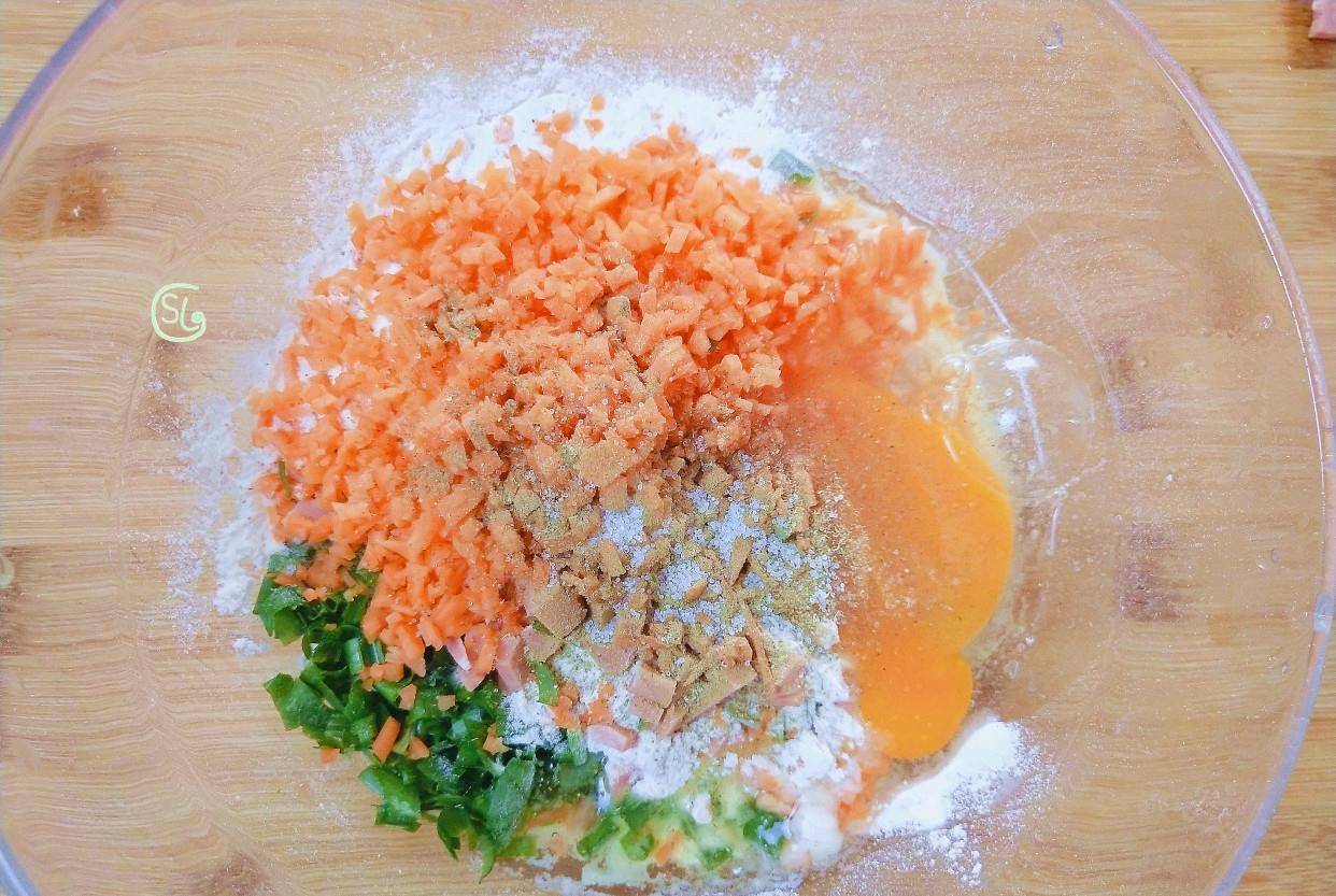 加入适量|早餐简单做法,筷子一搅,蓬松暄软,营养丰富超好吃