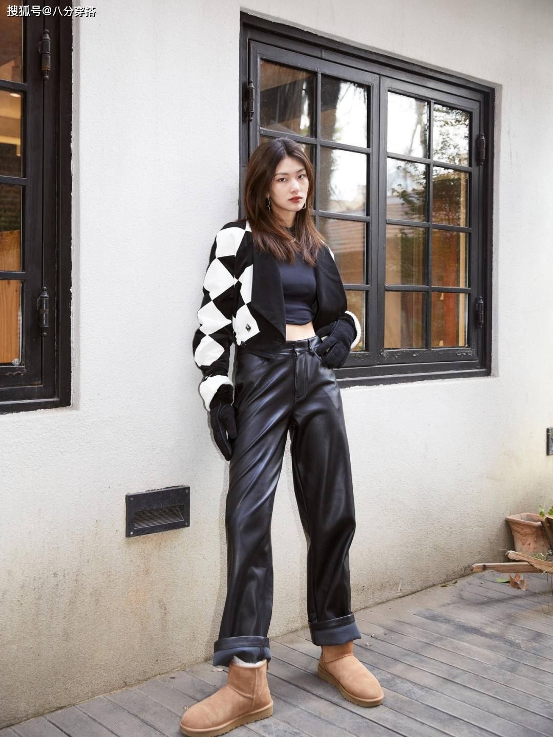 美眉 冬季不露脚踝也很洋气，试试这些“雪地靴”，保暖舒适又百搭