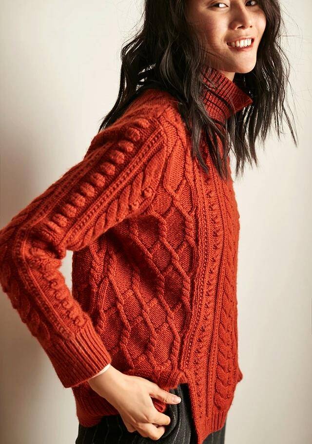 颜色 治愈选择困难症 高领毛衣这样选才高级 适合你