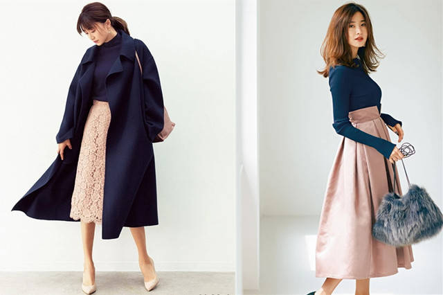 皇家 没想到,知性藏青色也能穿得如此时髦感,与皇家蓝搭配也太别致了