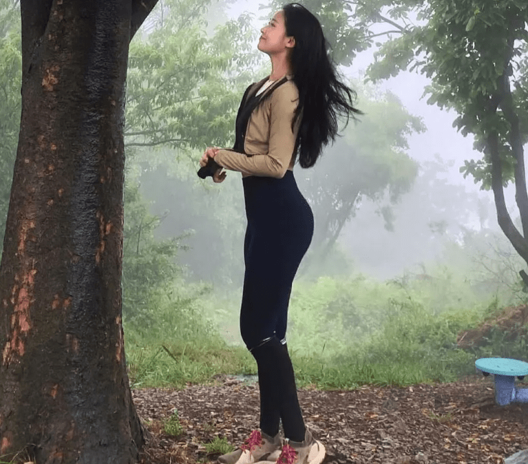 韩国健身美女,体重55kg,曲线身材很好看_姑娘_胖子_事情