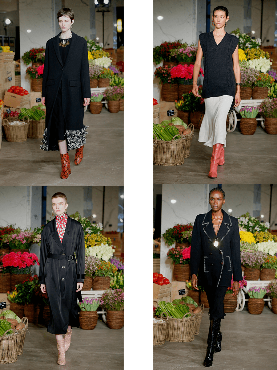 带着 Jason Wu 2021秋冬,优雅简约中,带着可爱,叠搭的穿搭更受欢迎