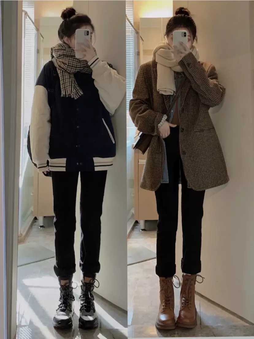 颜色 怕冷的女生秋冬别再露肤了，学她这样穿，又暖又舒适!