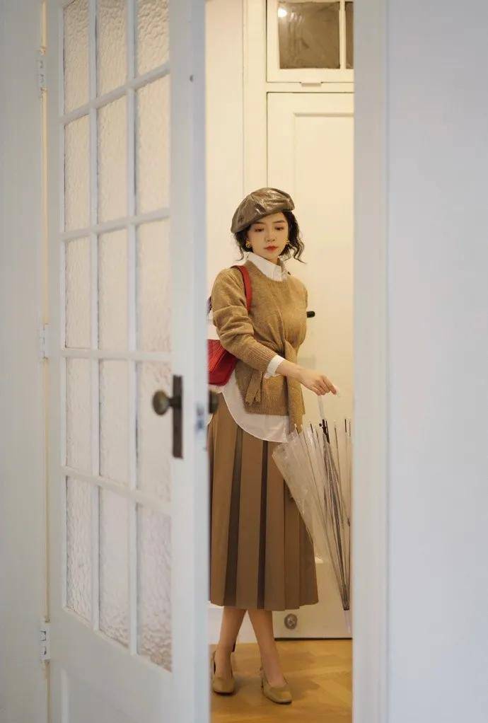 整体 三木的羽绒服穿搭绝了,冬季这样穿,每一套跟着穿就很美