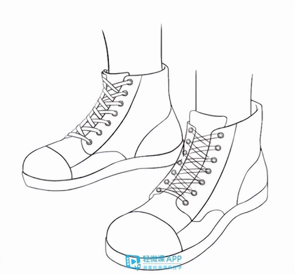 画漫画人物鞋子怎么画漫画人物鞋子画法步骤