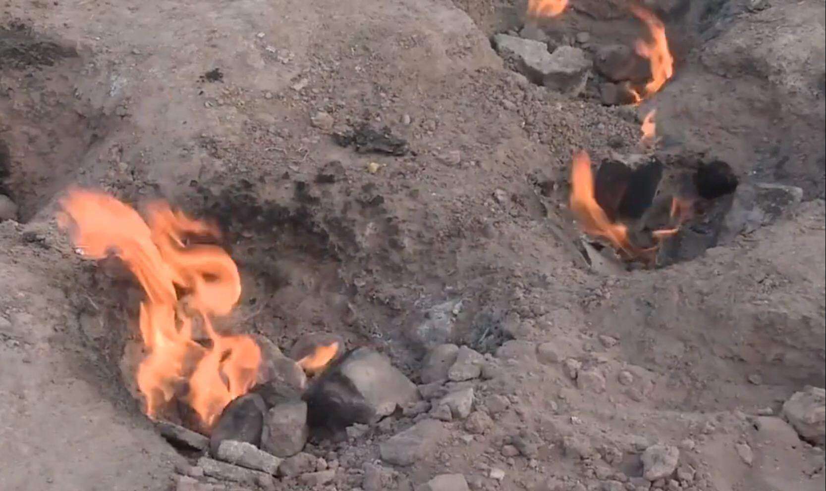 重庆这座村子被一把火带红,地下火持续燃烧了60余年,下雨也不灭_地火