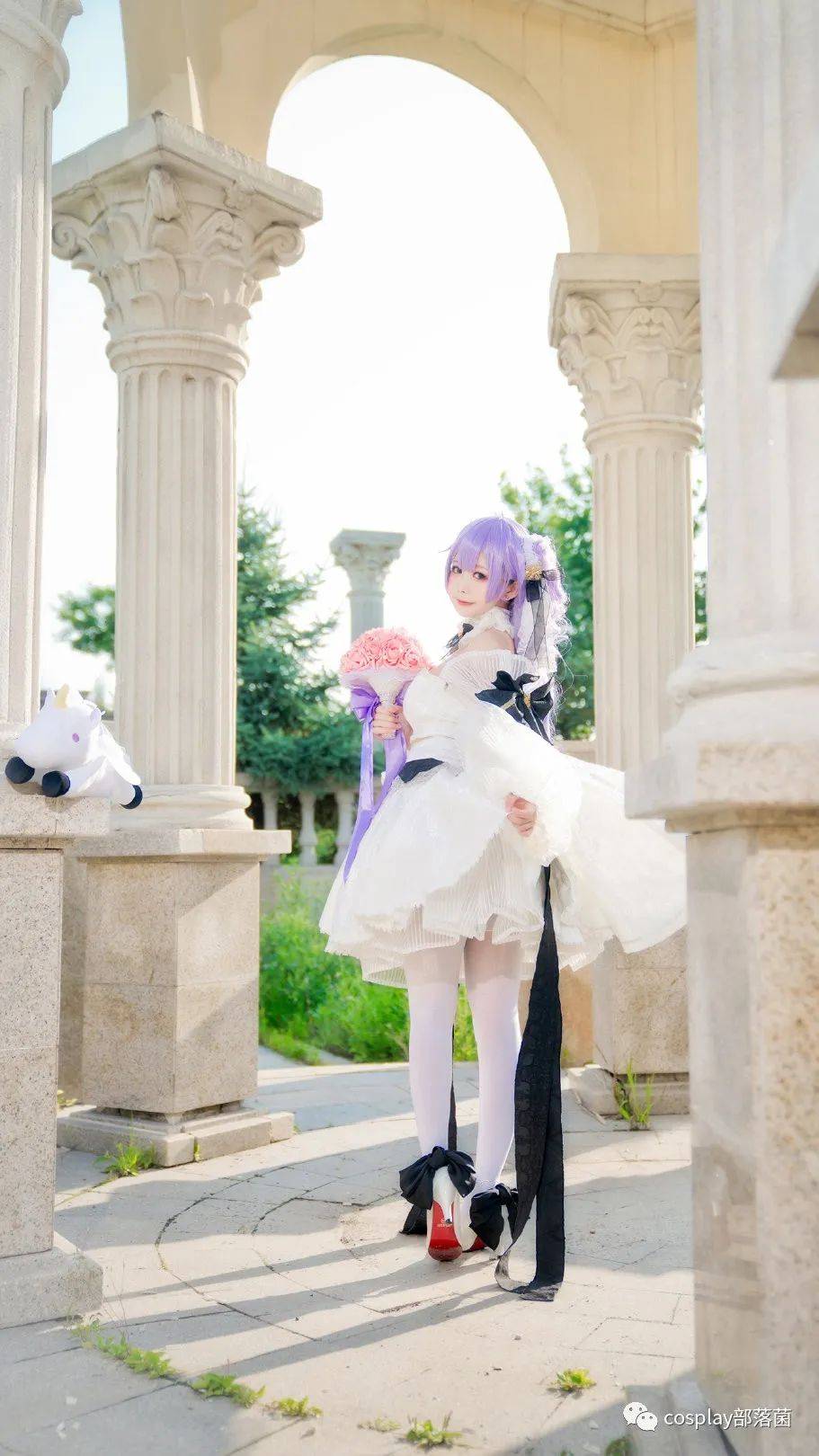 cos:独角兽梦想的纯白誓约cos正片@lolu__mdl_摄影_图文