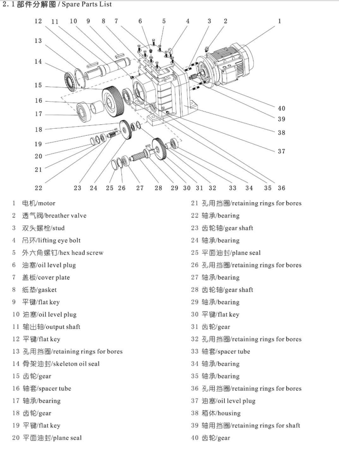  減速機(jī)如何分第一軸_減速機(jī)一軸怎么取出