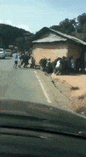 新郎搞笑GIF趣图：这是一条有故事的二哈