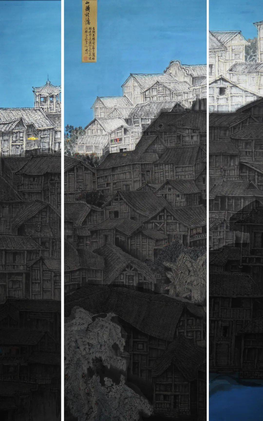 罗礼明国画作品